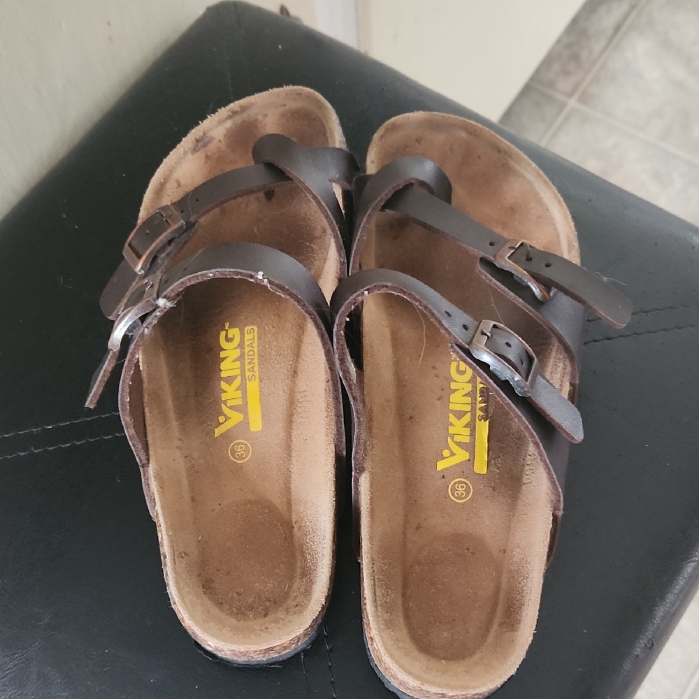 Viking Women's Brown Sandals